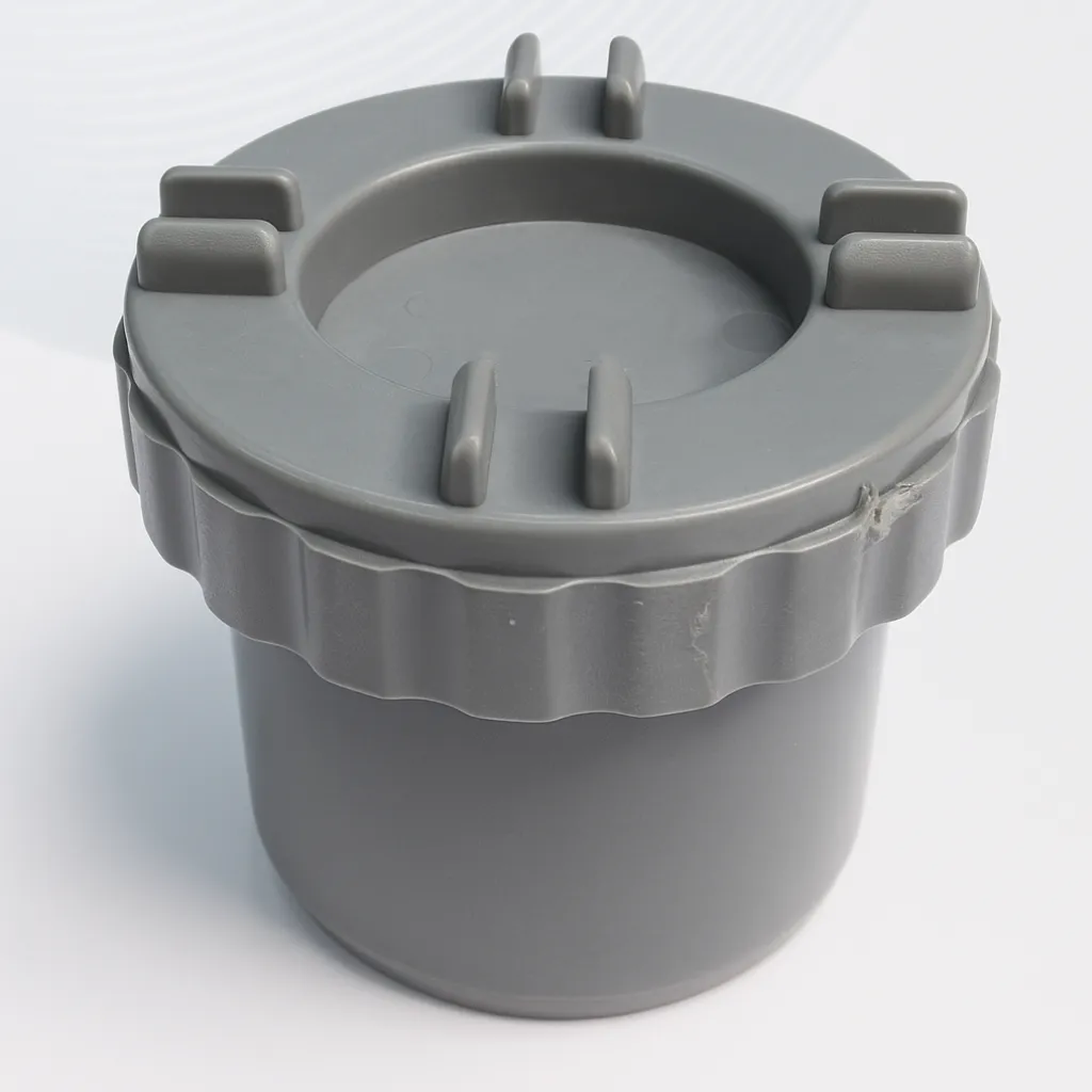 VMT Access Cap Solvent Weld for Pipe End Closure