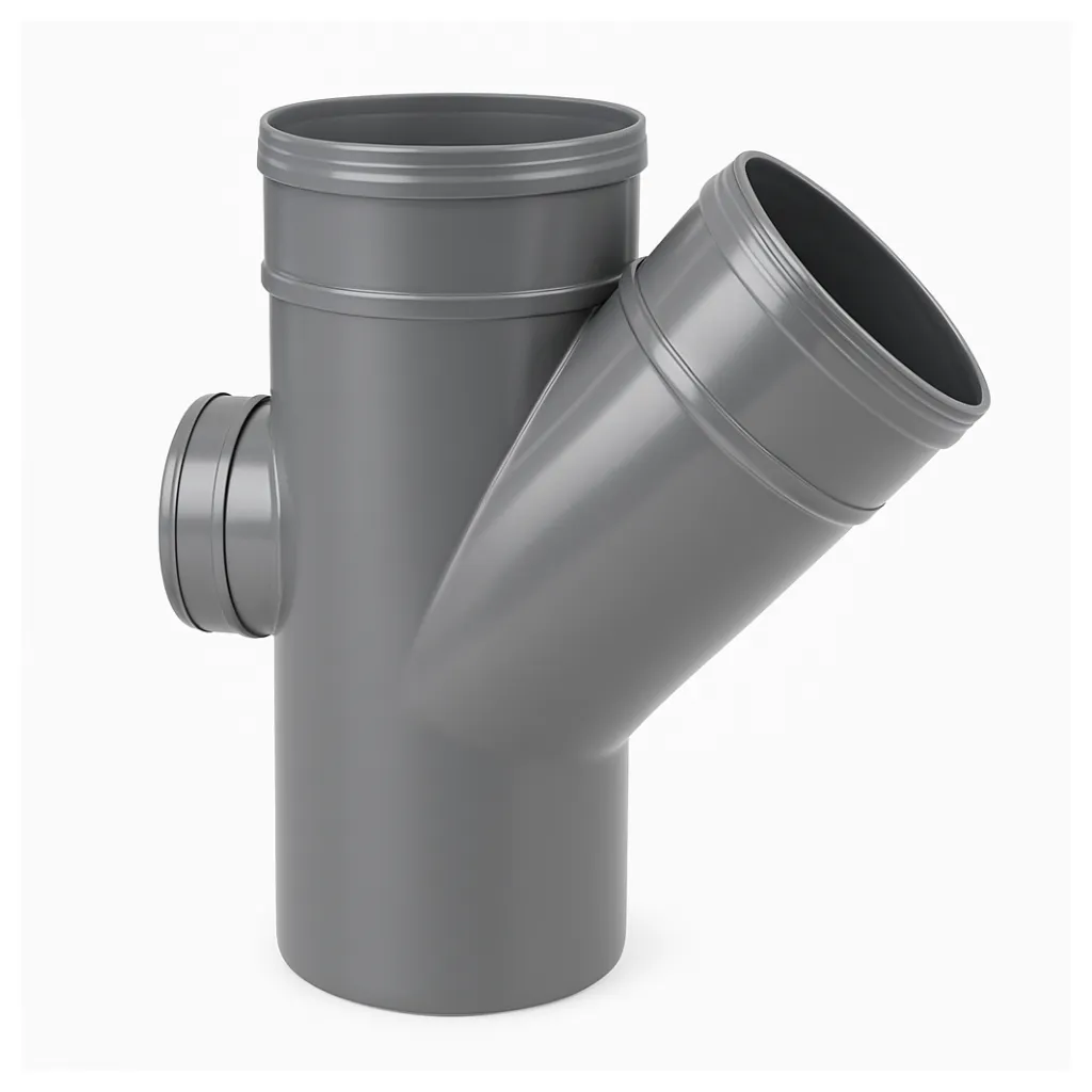 VMT Access Y-Branch 45° Solvent Weld for Angled Connections