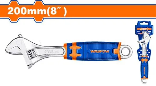 Professional Adjustable Wrench Set with 45# Carbon Steel Construction