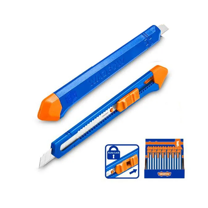 Professional Snap-Off Blade Utility Knife with Retractable Design